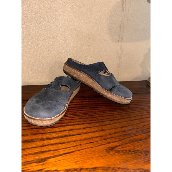 Haflinger Shoes - Haflinger Navy Suede Slip-On Sneakers